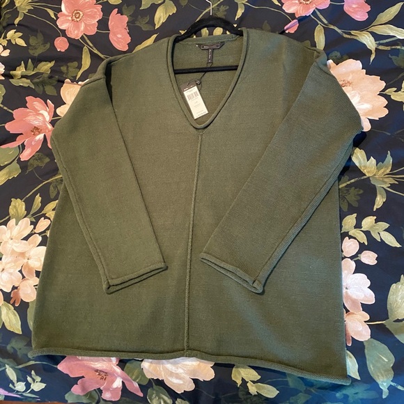 NWT | BCBG Max Azria Olive Sweater | M - Picture 9 of 9
